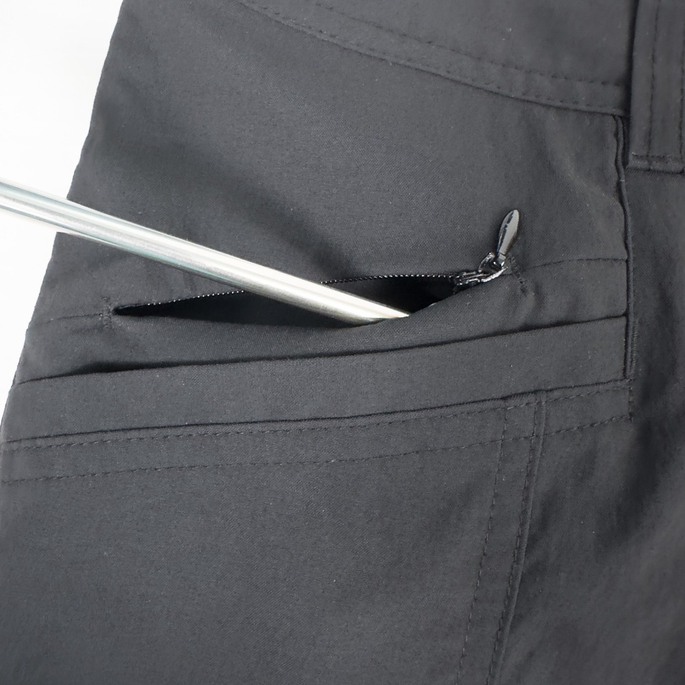 Royal Robbins Discovery Bermuda Shorts Womens 16 Black Nylon Hiking Outdoors - Picture 11 of 16